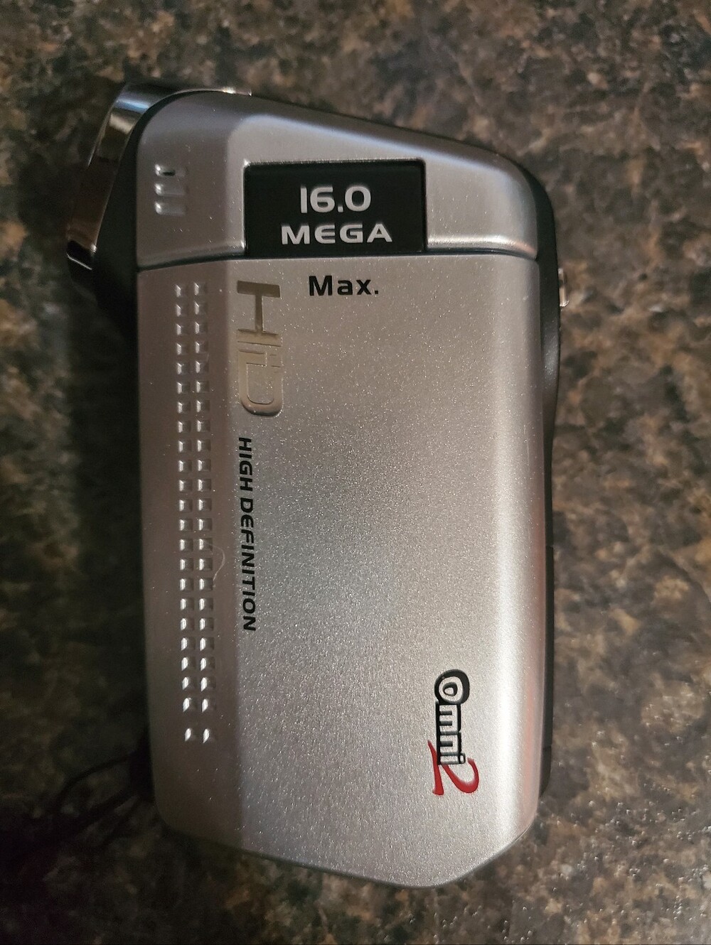 Omni2 16.0 Mega HD Compact Camcorder - Silver - BRAND NEW IN BOX. - Picture 2 of 8